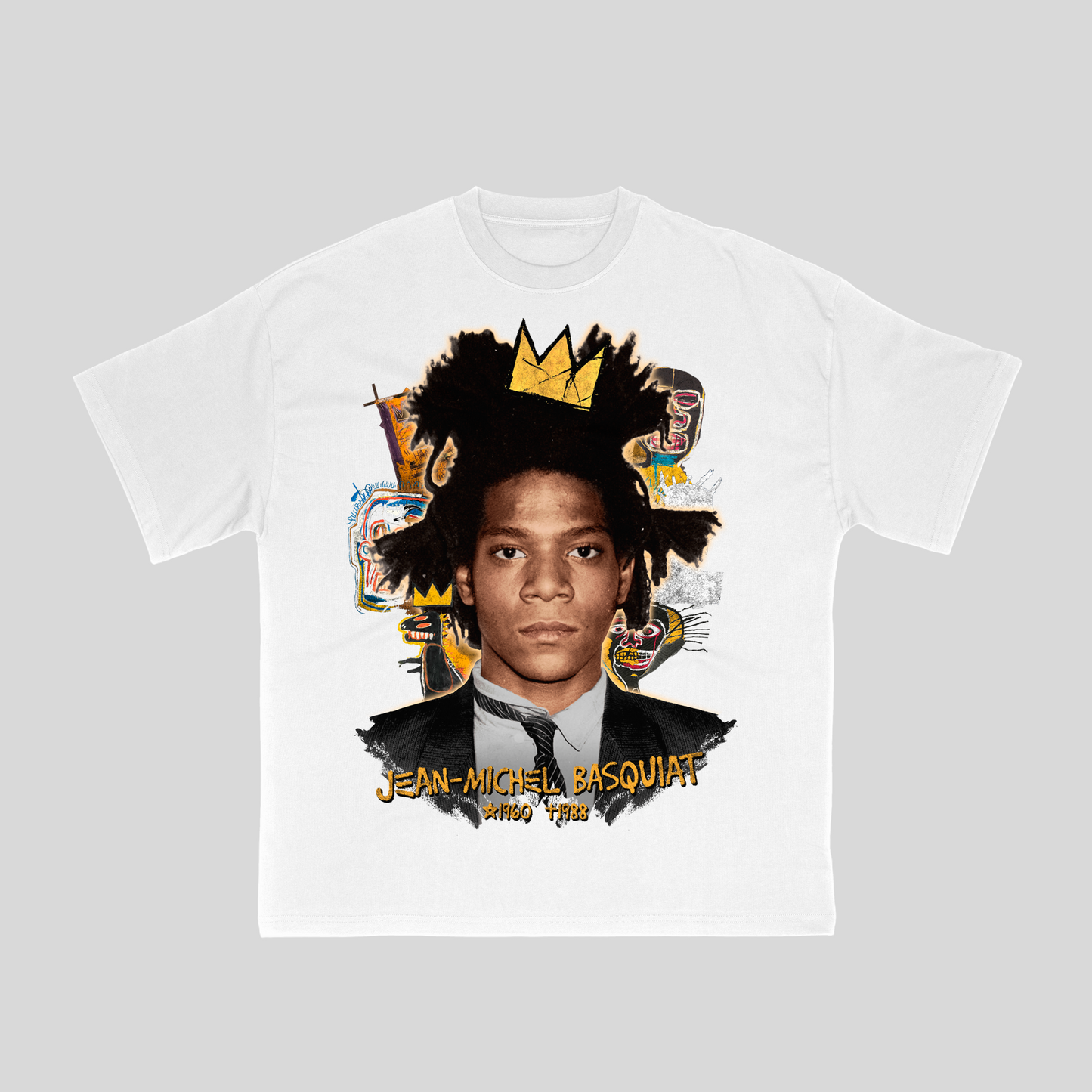 Camiseta Basquiat White